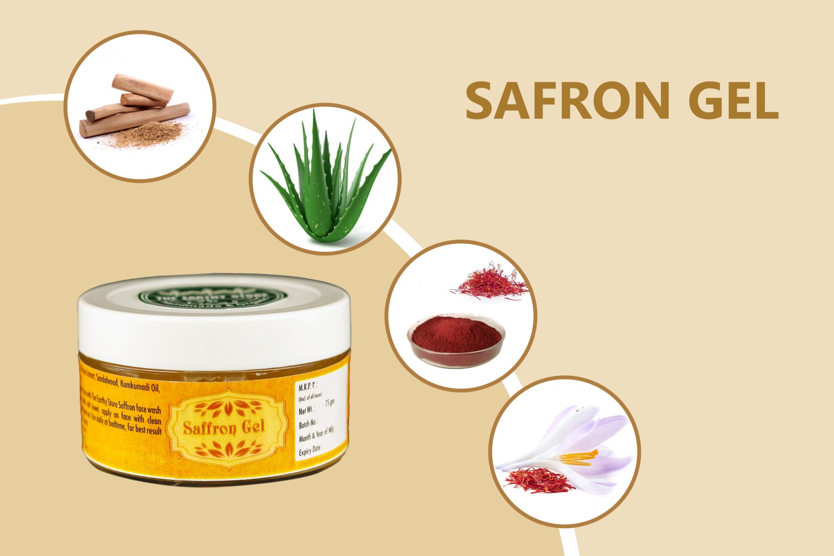 SAFFRON GEL