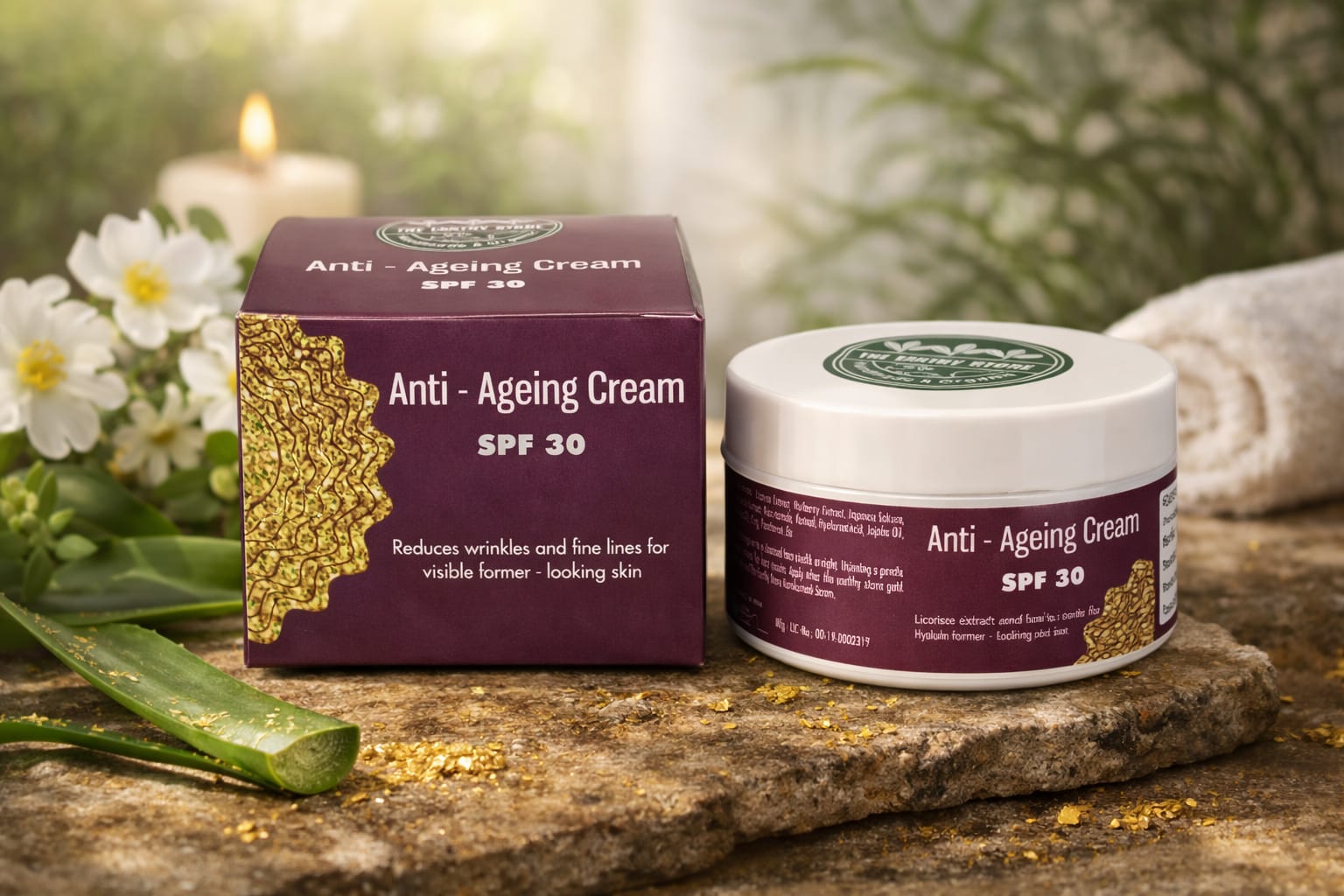 ANTI - AGEING CREAM WITH SPF 30