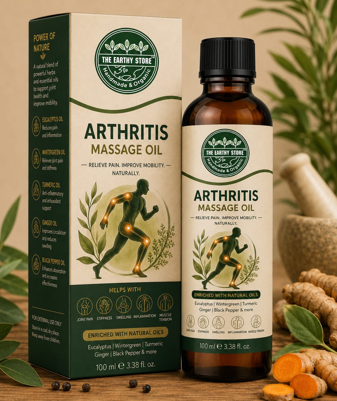 ARTHRITIS RELIEF MASSAGE OIL