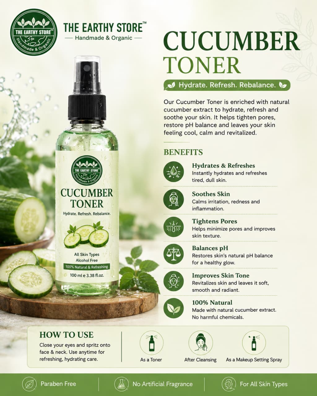 CUCUMBER TONER