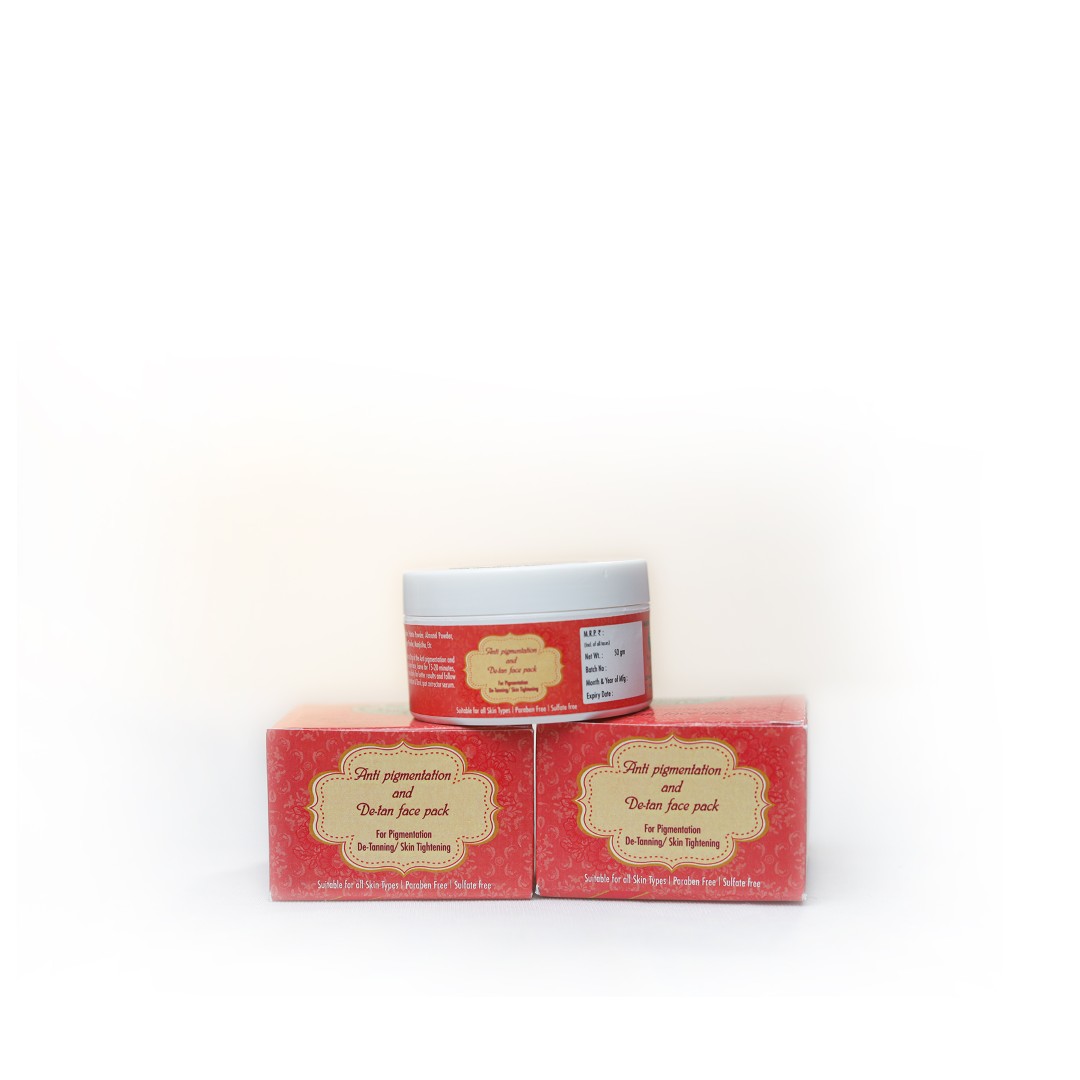 ANTI PIGMENTATION AND DETAN FACE PACK
